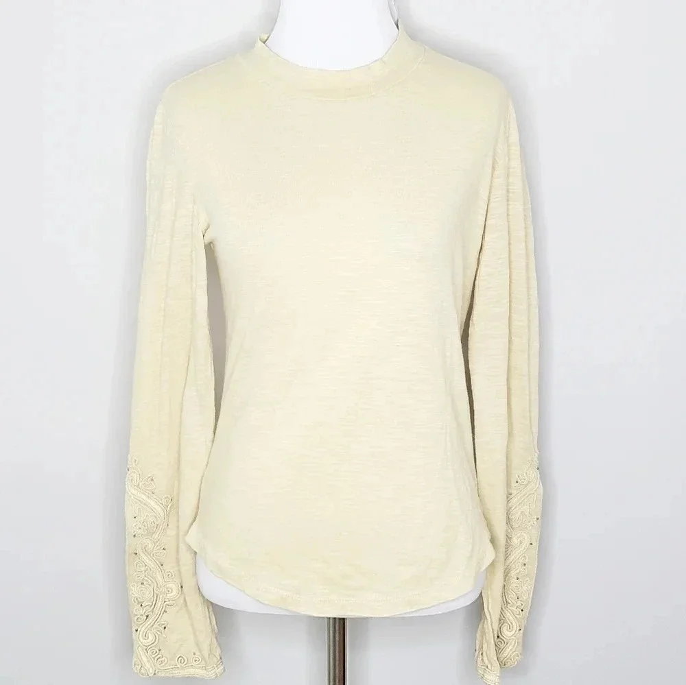 NWT Free People Hooked On You Cuff Top XS